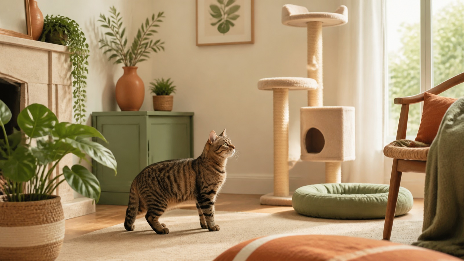 Vorbereitung auf die Ankunft einer Katze: Haus, Einstreu und Sehenswürdigkeiten