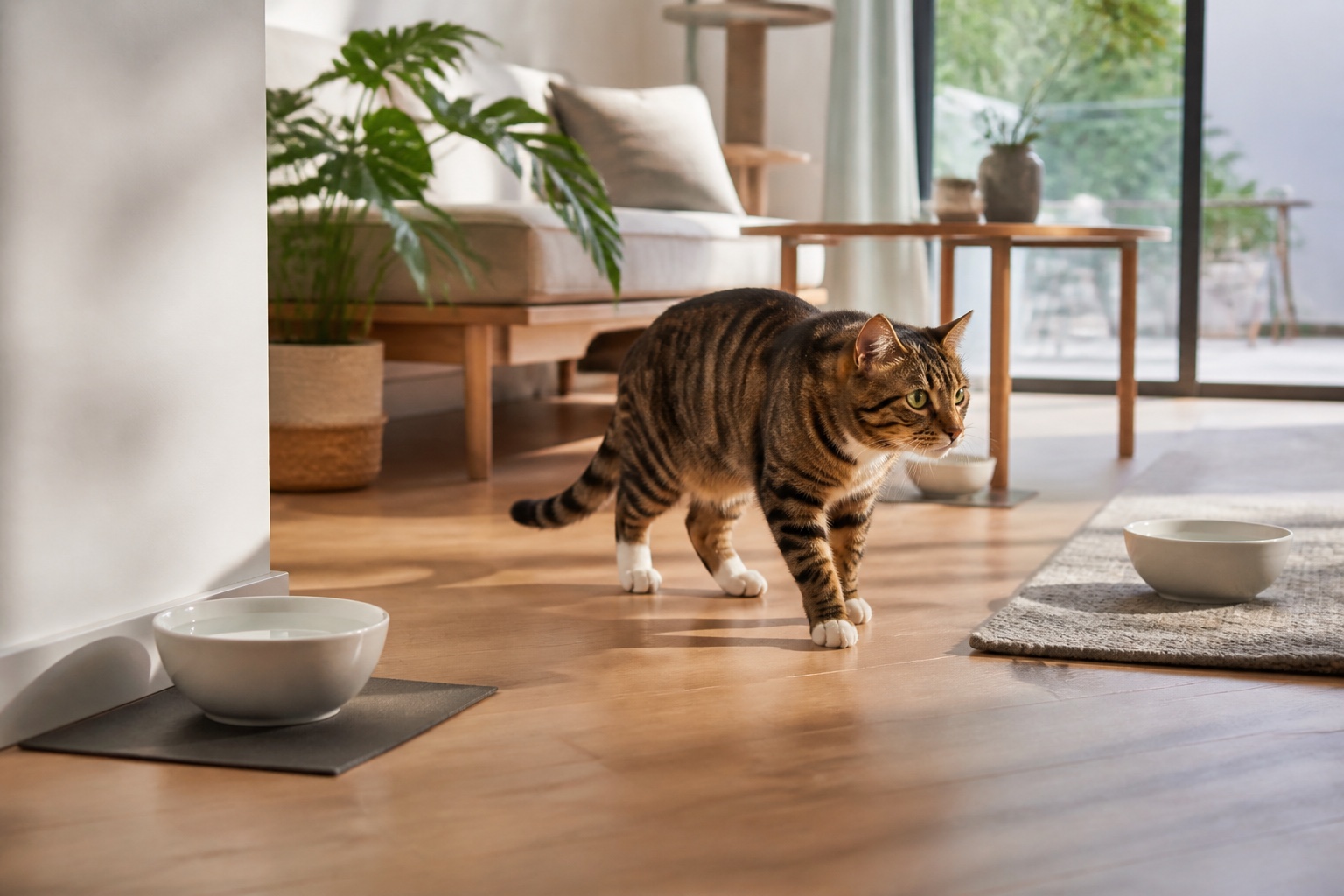 Multiplier les points d’eau pour son chat