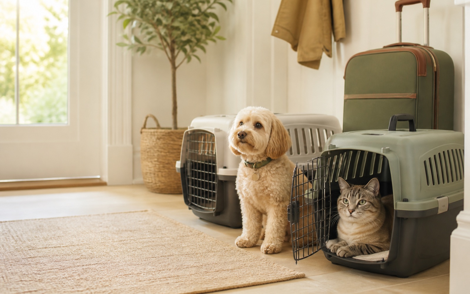 Choisir un sac ou une caisse de transport pour chat et chien
