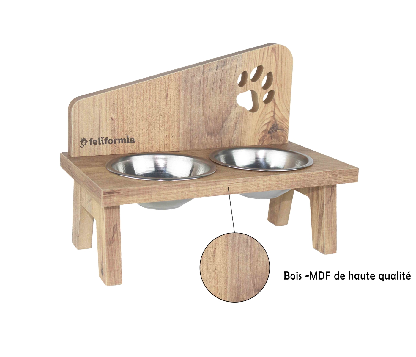 Porte-Gamelles pour chat