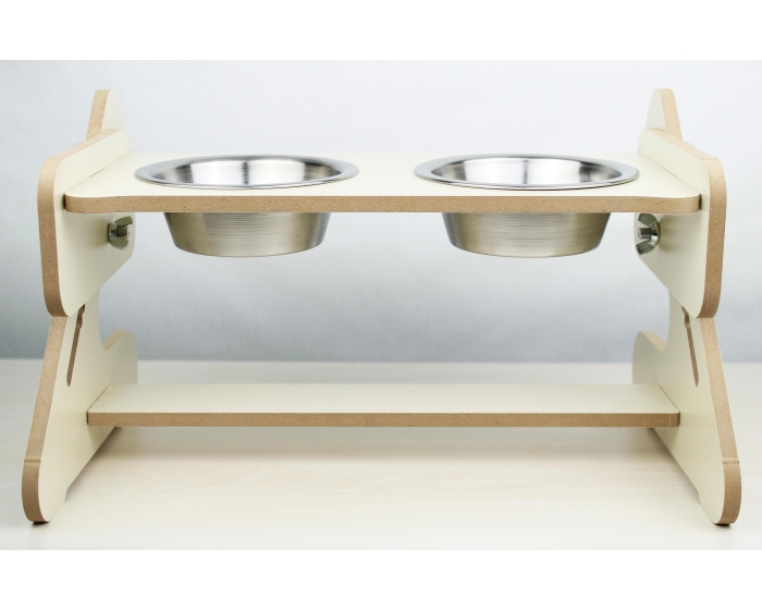 Gamelle avec Support Réglable pour Chat