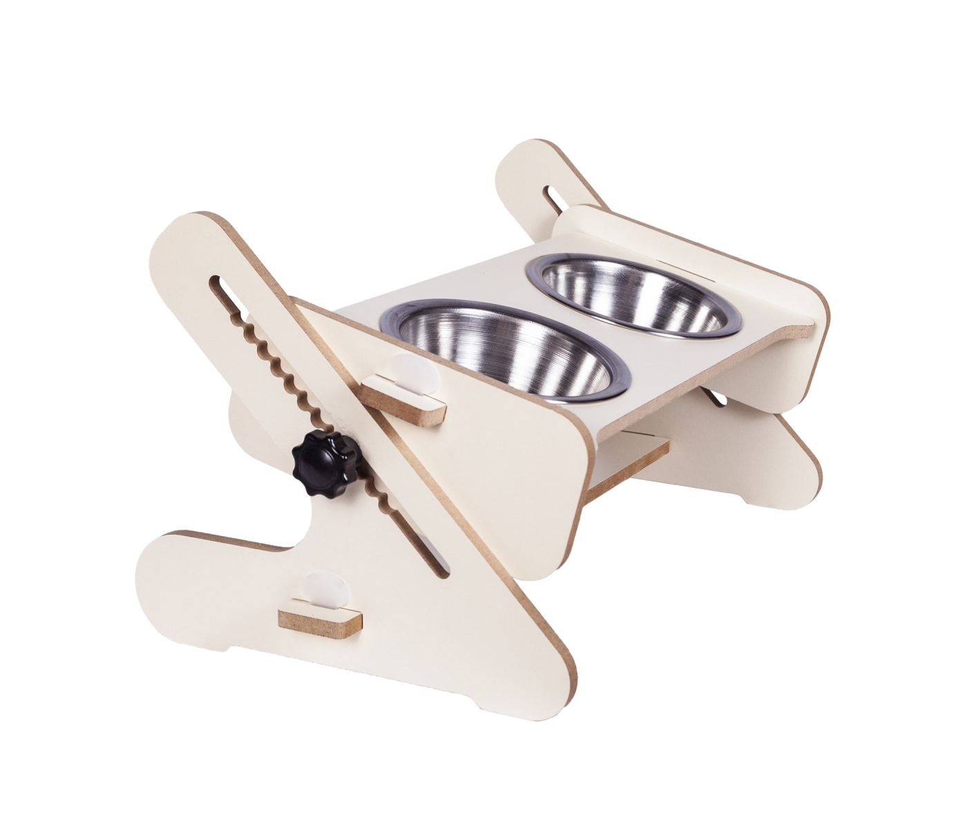 Gamelle avec Support Réglable pour Chat